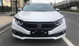 最新款思域爆料照片图片,动感外观与科技配置完美融合，引领潮流新风尚”